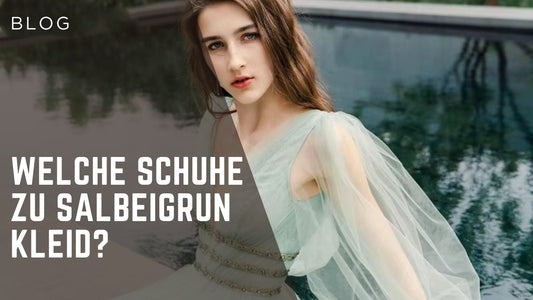 Welche Schuhe zu Salbeigrün Kleid